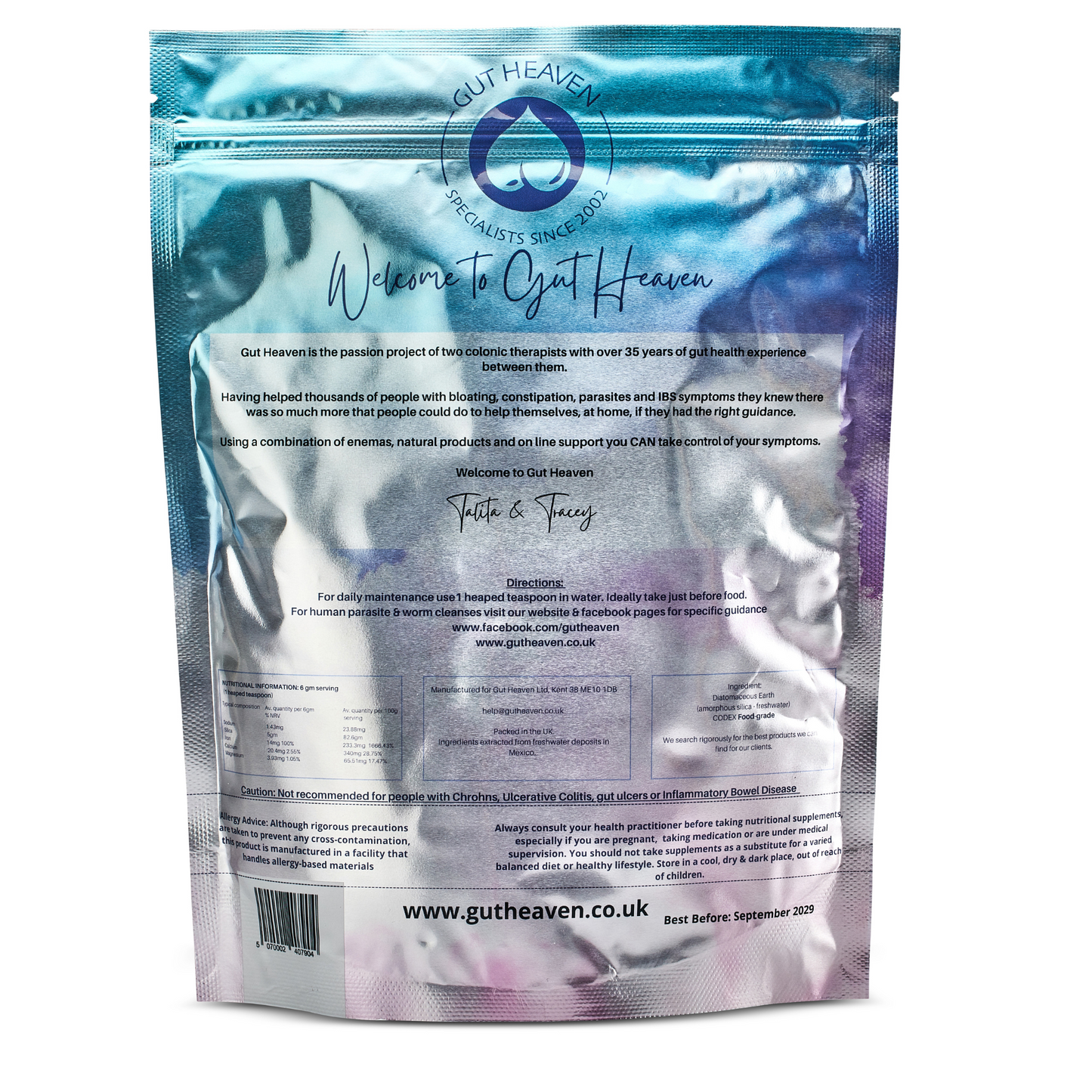 Heavenly Gut Scrub - large bag